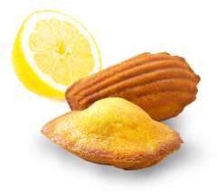 décoration madeleine citron